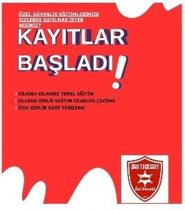 119. Dönem Temel Eğitim ve 95. Yenileme Eğitimi (İrtibat İçin: 0 555 890 45 08)